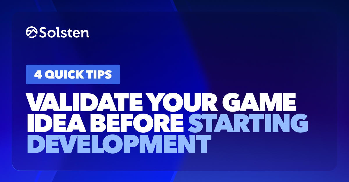 4 Ways To Test Your Game Concept Before Starting Development